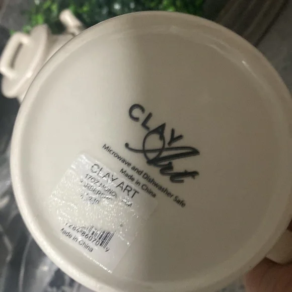 ❌❌❌❌SOLD Art Barbershop Mug Coffee Cup - Initial S - Picture 3 of 3